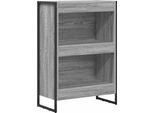 Vidaxl Libreria Grigio Sonoma 80 X 30 X 155 Cm Materiale A Base Di Legno