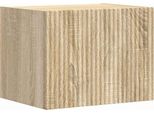 Vidaxl Mobile Tv A Parete Sonoma 60 X 31 X 29,5 Cm Materiale In Legno