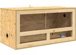 Vidaxl Terrario Marrone 80 X 40 X 40 Cm Osb