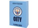 Manchester City Fc - Carte Da Gioco Con Stemma GF558 (Taglia Unica) (Sky Blue)