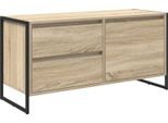Vidaxl Mobile Tv Sonoma 100 X 36 X 49,5 Cm Materiale In Legno