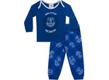 Everton Fc - Pigiama "Born To Play"" Con Pantaloni Lunghi Per Bambino GF980 (62) (Blu)"
