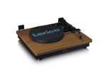 LENCO Plattenspieler Plattenspieler mit Bluetooth und 2 externen Lautsprechern, braun, B:44,7cm H:16,5cm T:54,7cm, Plattenspieler