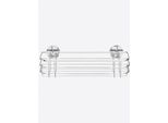 Badaccessoire-Set HEINE HOME, silber (silberfarben), Edelstahl, Badaccessoires-Sets