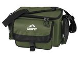 CRIVIT Angelzubehörtasche, Inkl. 4 Boxen für Angelzubehör