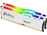 Kingston Technology Fury Beast 64GB 6000MT S DDR5 CL30 Dimm Kit Of 2 White Rgb Expo