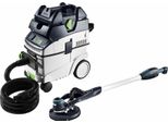 Set Di Levigatrici E Aspiratori A Collo Lungo Festool Planex LHS-E 225/CTL 36