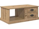 Syfax™ Tavolino Da Salotto Rovere Artigianale 90 X 50 X 35 Cm