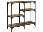 Vidaxl Consolle Con Ripiano In Legno Di Recupero 80 X 29 X 75 Cm Materiale A Base Di Legno