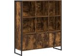 Syfax™ Armadio Per Libri 2 Pcs Quercia Fumosa 99,5 X 30 X 108 Cm
