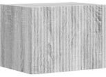 Syfax™ Mobile Tv Da Parete Grigio Sonoma 60 X 31 X 29.5 Cm