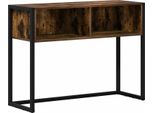 Syfax™ Tavolino Quercia Fumosa 100 X 36 X 75 Cm Legno Multistrato