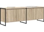 Vidaxl Mobile Tv Sonoma 140 X 36 X 49,5 Cm Materiale In Legno