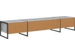 Syfax™ Mobile Tv Grigio Sonoma 170,5 X 36 X 30,5 Cm Legno Multistrato