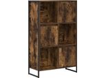 Syfax™ Armadio Per Libri Quercia Fumosa 68 X 30 X 108.5 Cm