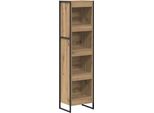 Syfax™ Armadio Per Libri Rovere Artigianale 80 X 30 X 155 Cm