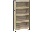 Syfax™ Armadio Per Libri 2 Pcs Sonoma 80 X 30 X 155 Cm