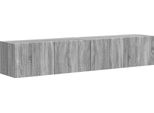 Syfax™ Mobile Tv Da Parete 2 Pcs Grigio Sonoma 60 X 31 X 29.5 Cm