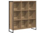 Syfax™ Armadio Per Libri Rovere Artigianale 99.5 X 30 X 108.5 Cm