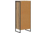 Syfax™ Mobile Da Bagno Con Porta Rovere Artigianale 40 X 30 X 100 Cm