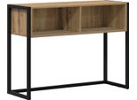 Syfax™ Tavolino Rovere Artigianale 100 X 36 X 75 Cm Legno Multistrato