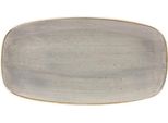 Piatti Rettangolari Churchill Stonecast, Grigio Pepe, 127 X 269 Mm