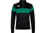 Kappa Dovare Felpa Con Mezza Zip Nero Xl Uomo Nero Xl