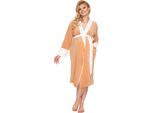 Peekaboo Accappatoio Maternità Donna Cappuccino Malevolo L/Xl