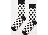 Calzini Del Marchio Happy Socks Del Modello Big Dot Sock Bianco