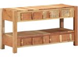Syfax™ Mobile Tv Marrone 83 X 33 X 46 Cm Legno Recuperato Massello