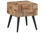 Syfax™ Tavolino 40X40X45 Cm Teak Massello Di Recupero