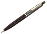 Pelikan 983189 Penna A Sfera Classic K200, Verde Marmorizzato, Astuccio Pieghevole
