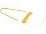 Fellowes® 1189101 Bankers Box® Archive Clip Tube Clip - Plastica, Bianco/Giallo, Confezione Da 100