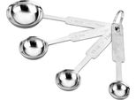 Ibili Cucchiaio Dosatore In Acciaio Inox 4 Pezzi Argento Argento Taglia Unica