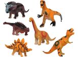 Atosa Dinosauro Figura Con Suono Assortito 51X15 Cm Arancione Arancione Taglia Unica