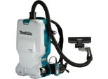 Aspiratore A Batteria Makita Lxt 18 V X 2, 6 L, 110 Mbar