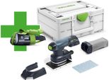 Festool Rtsc 400-Basic-Ergo Levigatrice Orbitale A Batteria 18 V 80 X 130 Mm ( 577028 ) Brushless + 1X Batteria 3,0 Ah + Systainer - Senza Caricatore