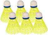 Palline Da Badminton Sporti France 6 Unità Giallo Giallo Taglia Unica