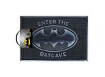 Batman - Tappeto Per Porta "Welcome To The Batcave"", Gomma PM1054 (Taglia Unica) (Nero)"