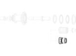 Sram Cognition V2 Nsw Xdr Corpo Ruota Libera Nero Nero Taglia Unica