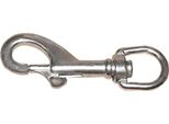 Moschettone Oem Marine In Acciaio Inox Argento 85 Mm Argento 85 Mm