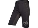 Pantaloncini Endura MT500 Spray E6167 - Donna, Larghi, Nero - Taglia S