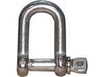 Oem Marine In Acciaio Inox D Pin Captive Shackle Argento 5 Mm Argento 5 Mm