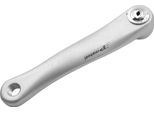Prowheel Manovella Sinistra In Alluminio Argento 170 Mm - Conicità Quadrata
