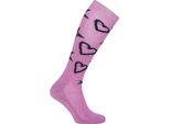 Imperial Riding Cosy Hearts Calze Lunghe Da Donna Rosa Eu 35-38 Da Donna Rosa Eu 35-38