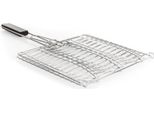 G21 Grill Tools Griglia Per 3 Pesci, Acciaio Inox