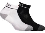 Cmp 38I9727 Calze Corte 2 Paia Eu 39-42 Uomo Eu 39-42