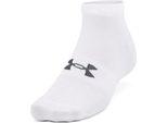 Under Armour Ua Essential Low Cut 3Pk-Wht - S