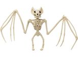 Atosa Halloween Pipistrello Scheletro Decorazione 30X15 Cm Dorato Taglia Unica