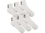 Hummel Chevron Calzini Corti 3 Paia Bianco Eu 36-40 Uomo,Donna Bianco Eu 36-40